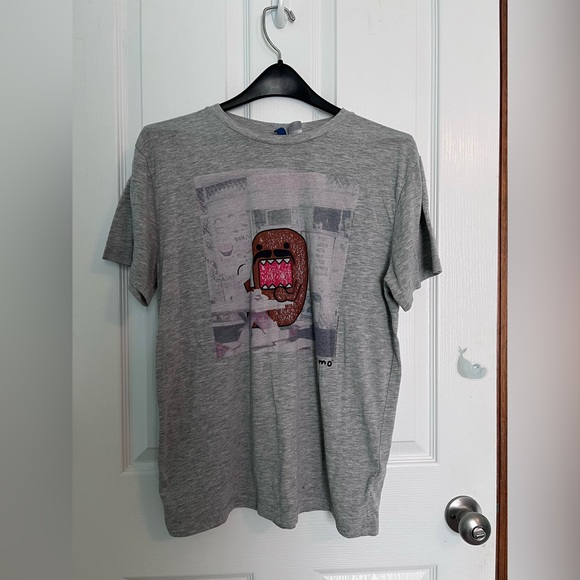 Men’s Domo Grey T-shirt Medium - Picture 1 of 5